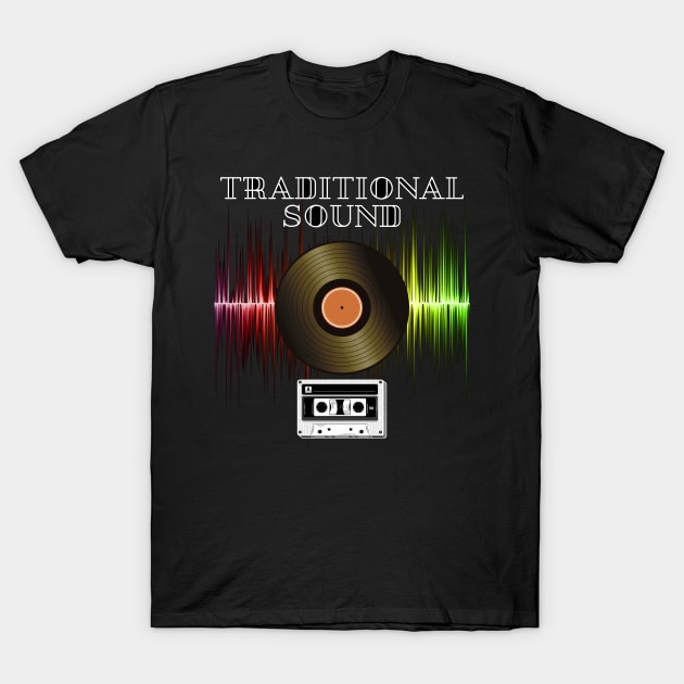 Old school sound. T-Shirt by MariooshArt